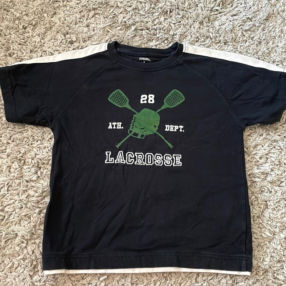 2010 Gymboree “Lacrosse” Lacrosse Tee, Size 6